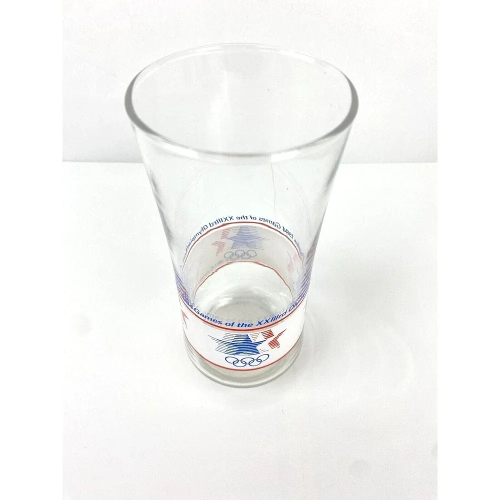 Los Angeles Summer Olympics Games 1984 Drink Glass 6.5